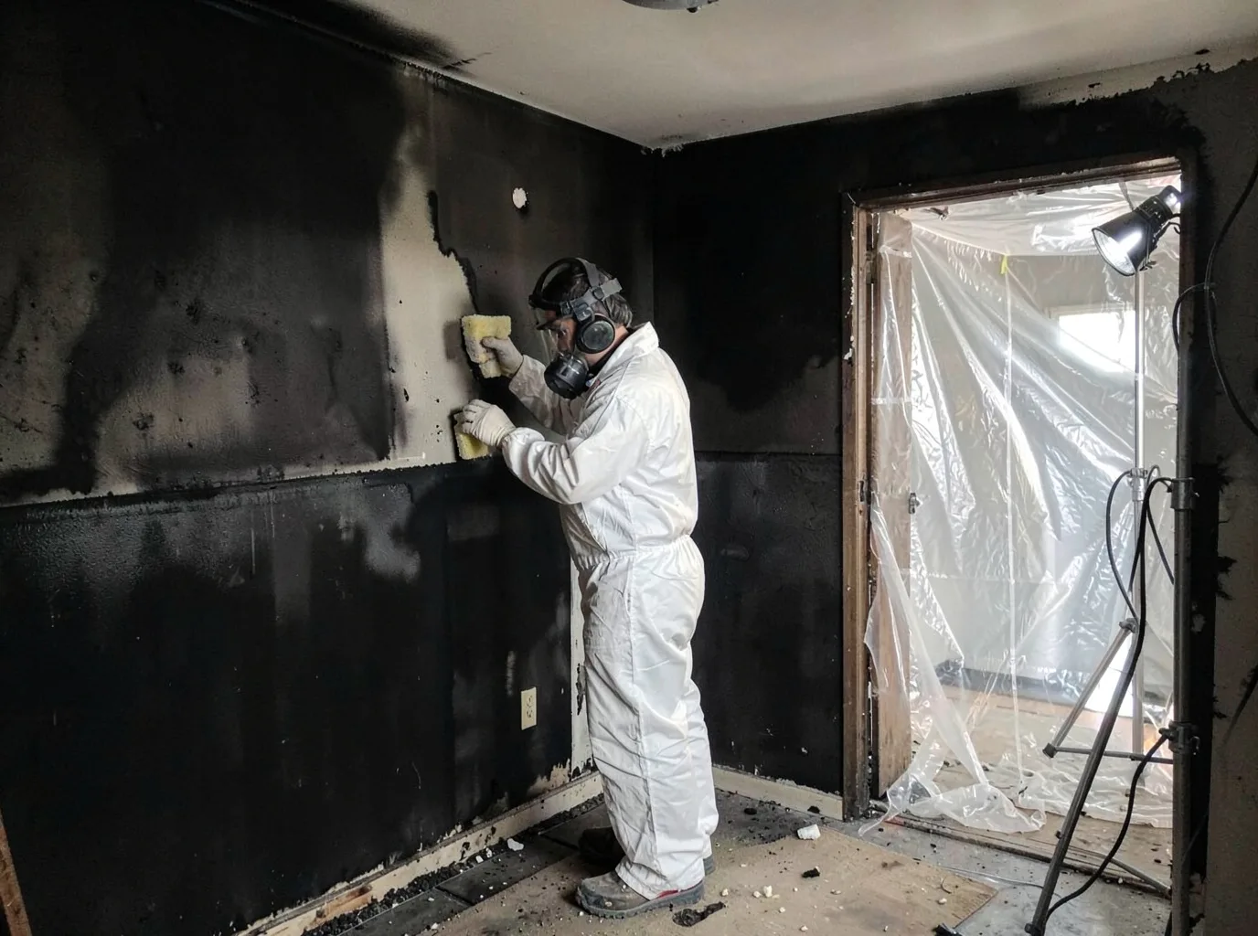 Fire Damage Restoration company in Cabins, WV